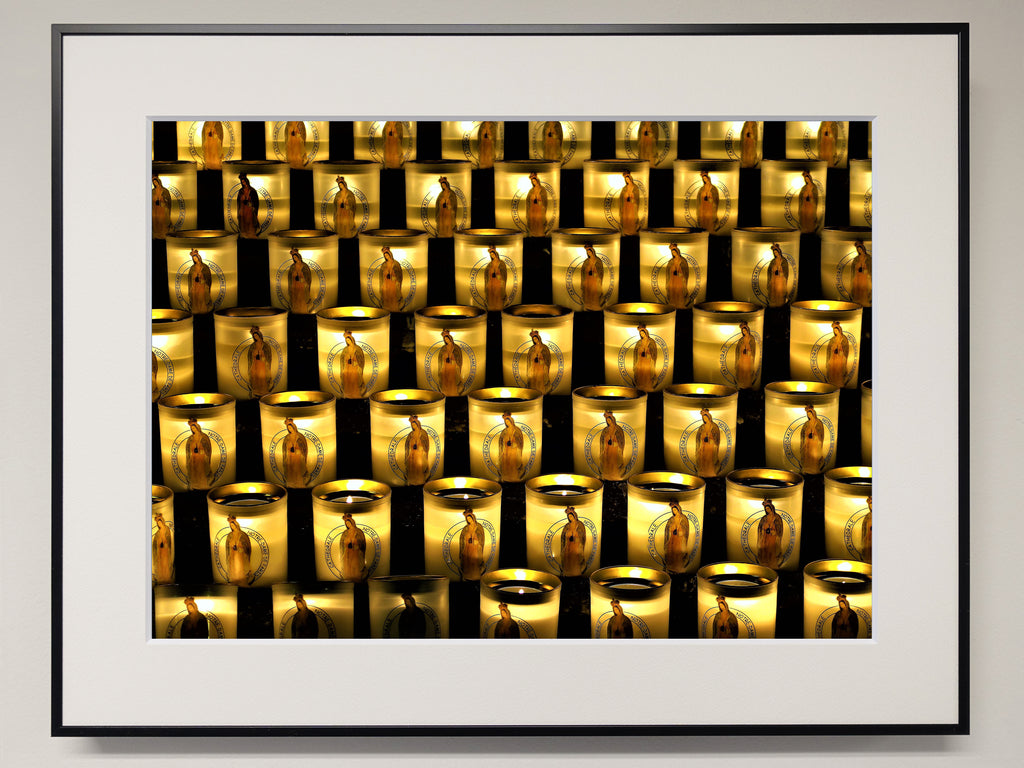 ノートルダム大聖堂のろうそく